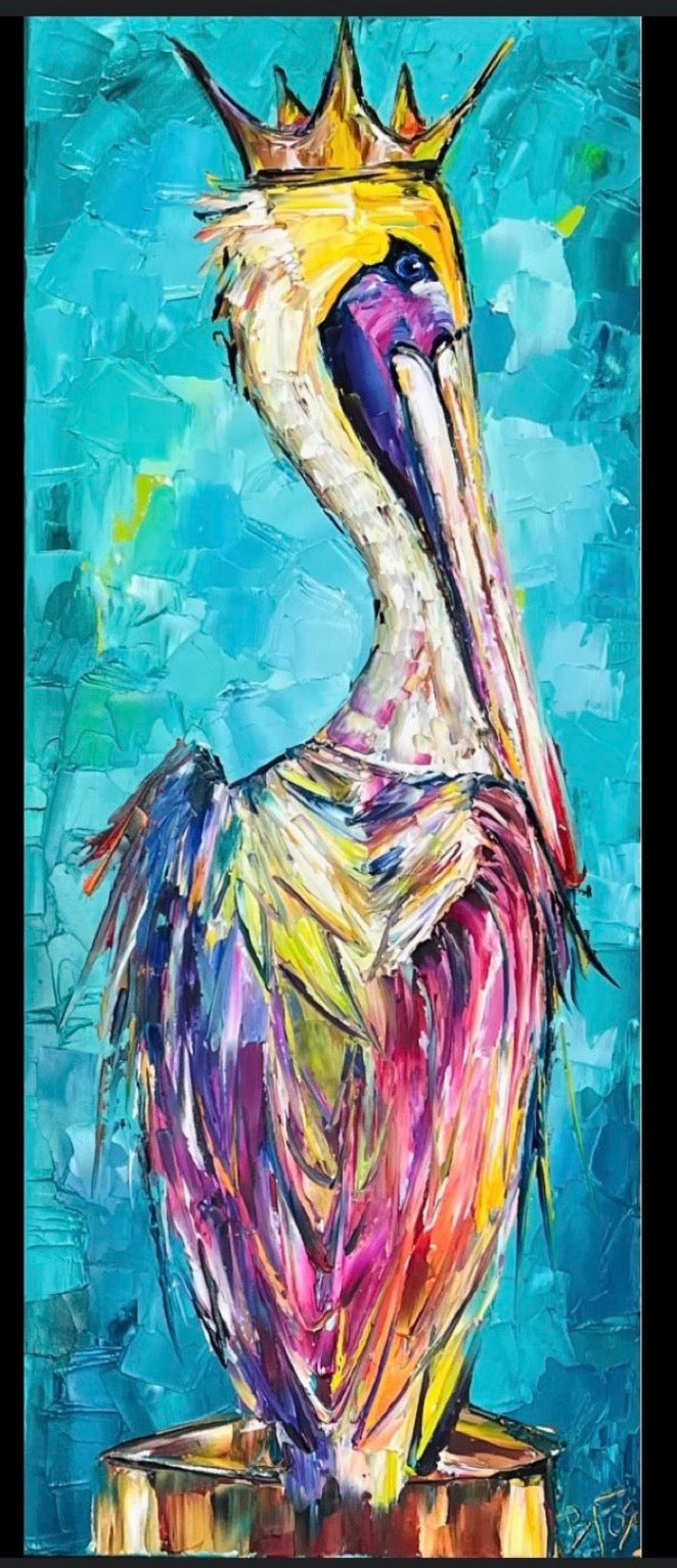 🦞 Bayou Brushstrokes: A Louisiana Sip & Paint Night