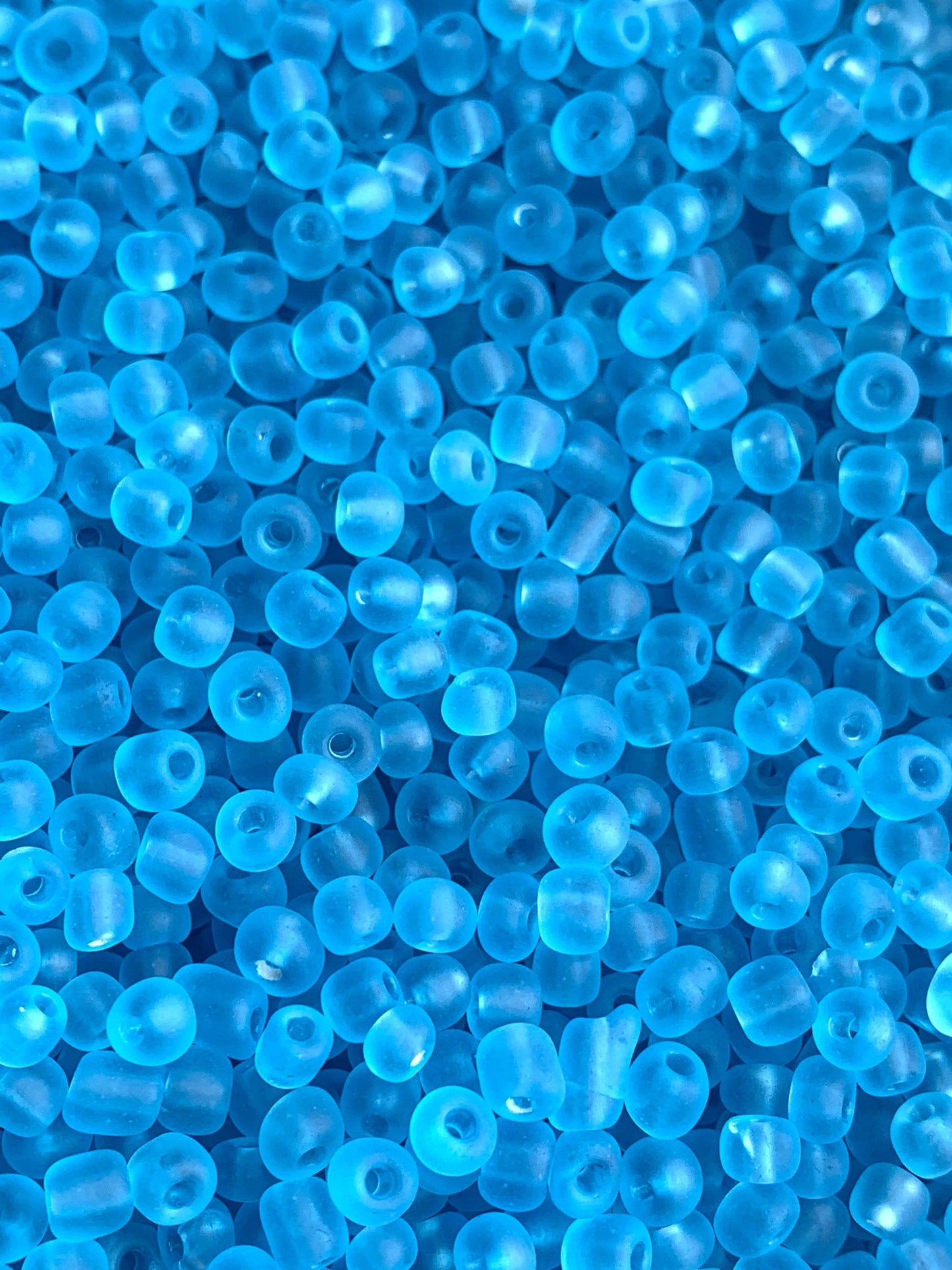 MaddieMayShop - Frost Glass seed beads, 6/m glass beads, Seed Beads Bulk