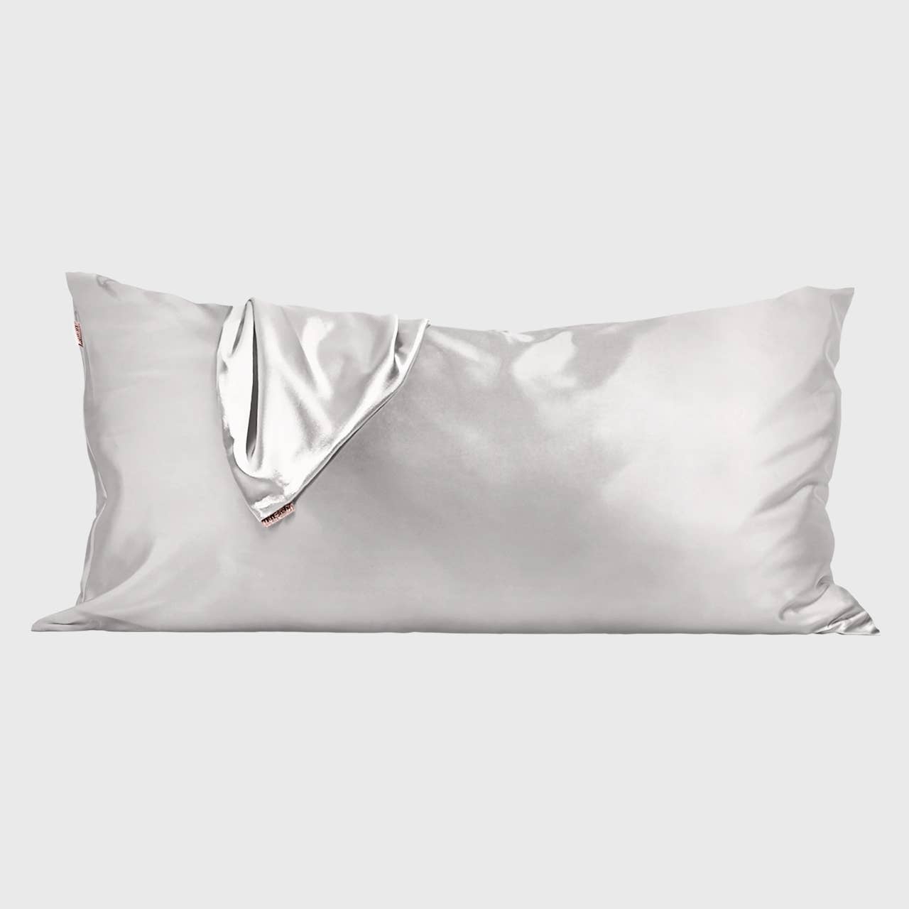 KITSCH - Satin Pillowcase King - Silver