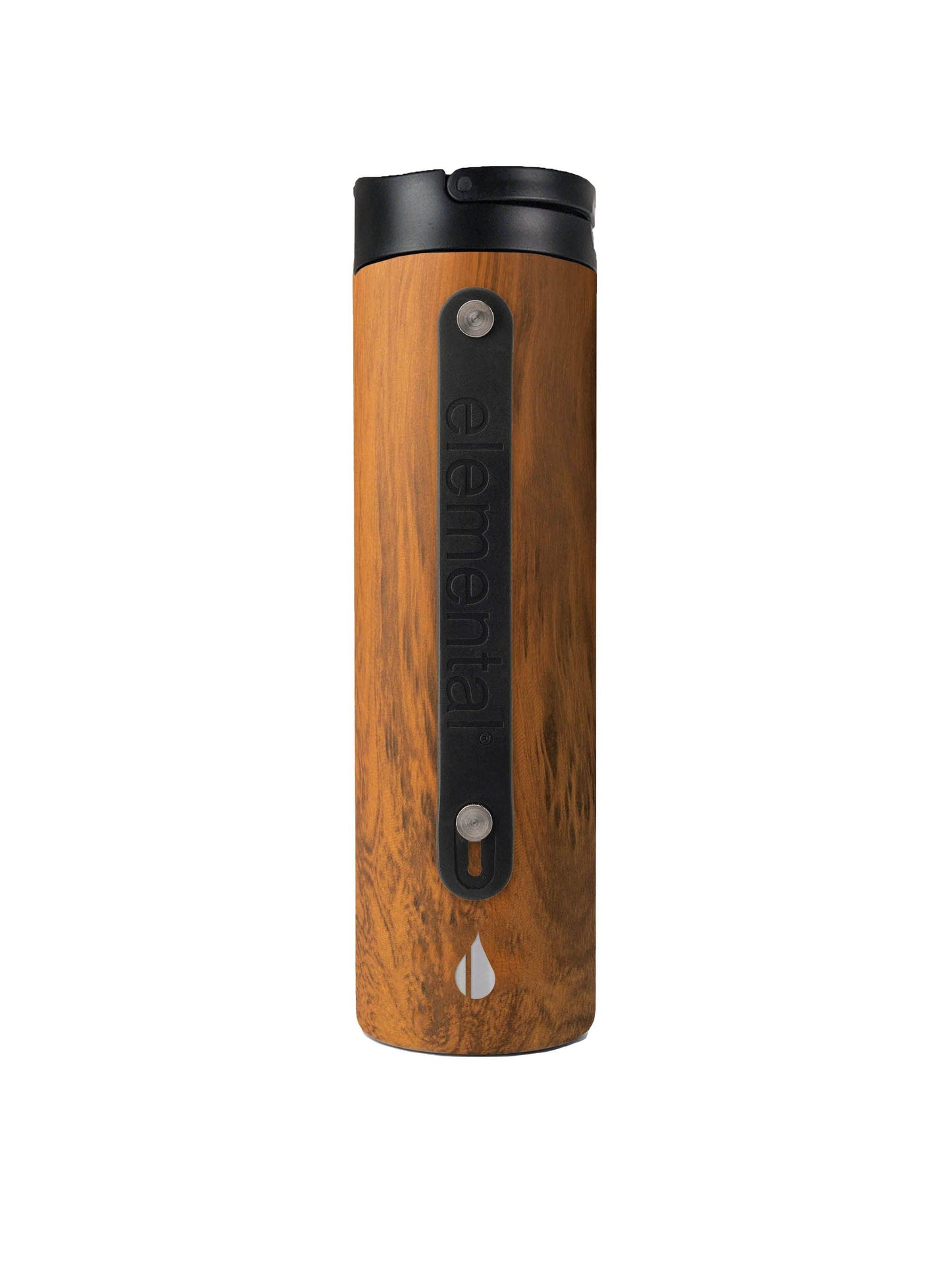 Elemental - Bottle - 20oz Iconic Sport Teakwood Stainless Steel