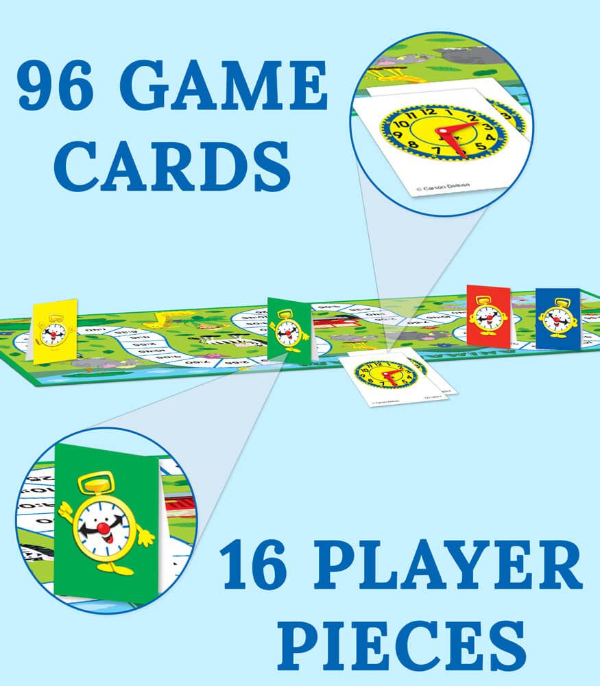 What Time Is It? Board Game, Ages 5 - 8