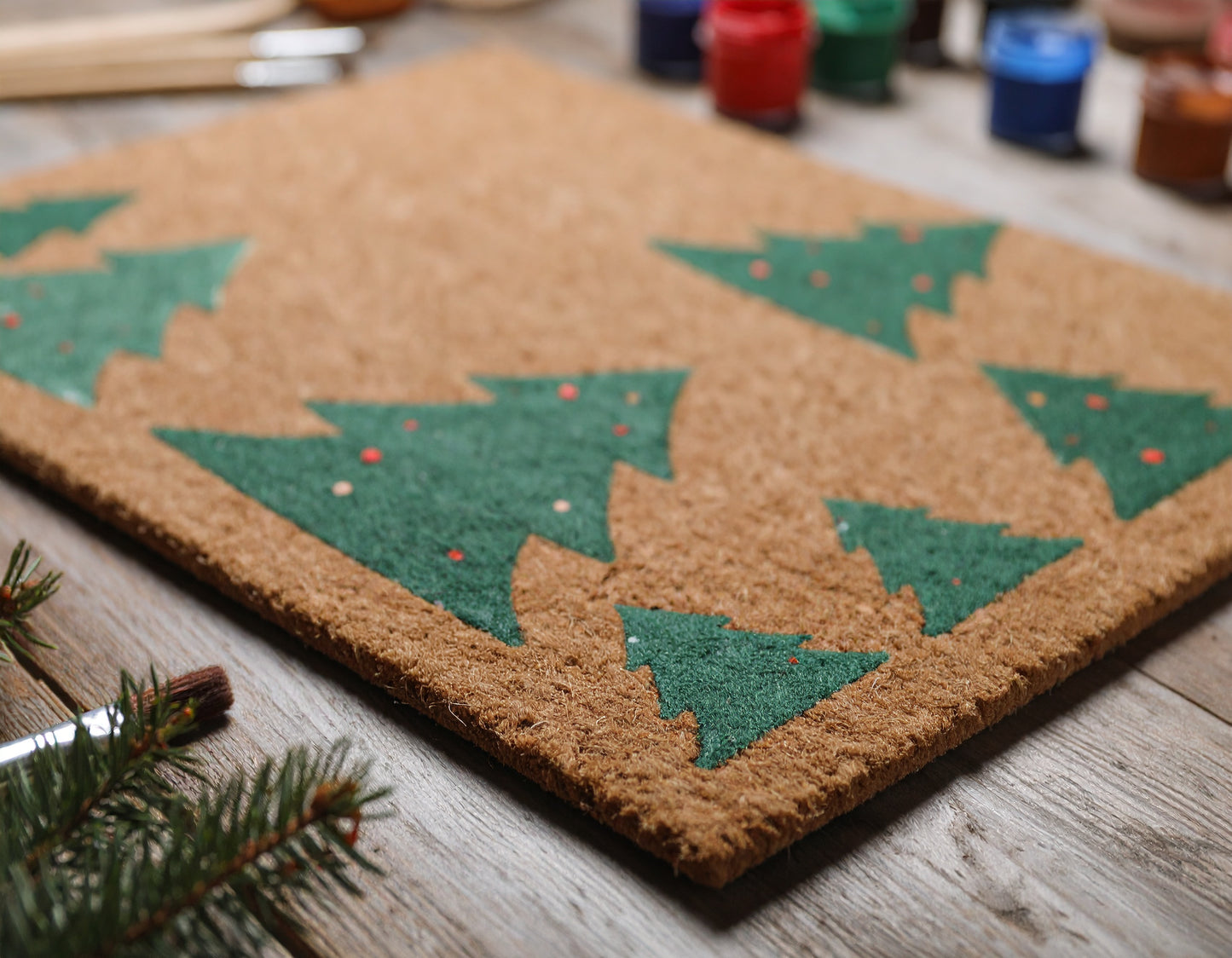Step into the Season—DIY Doormats