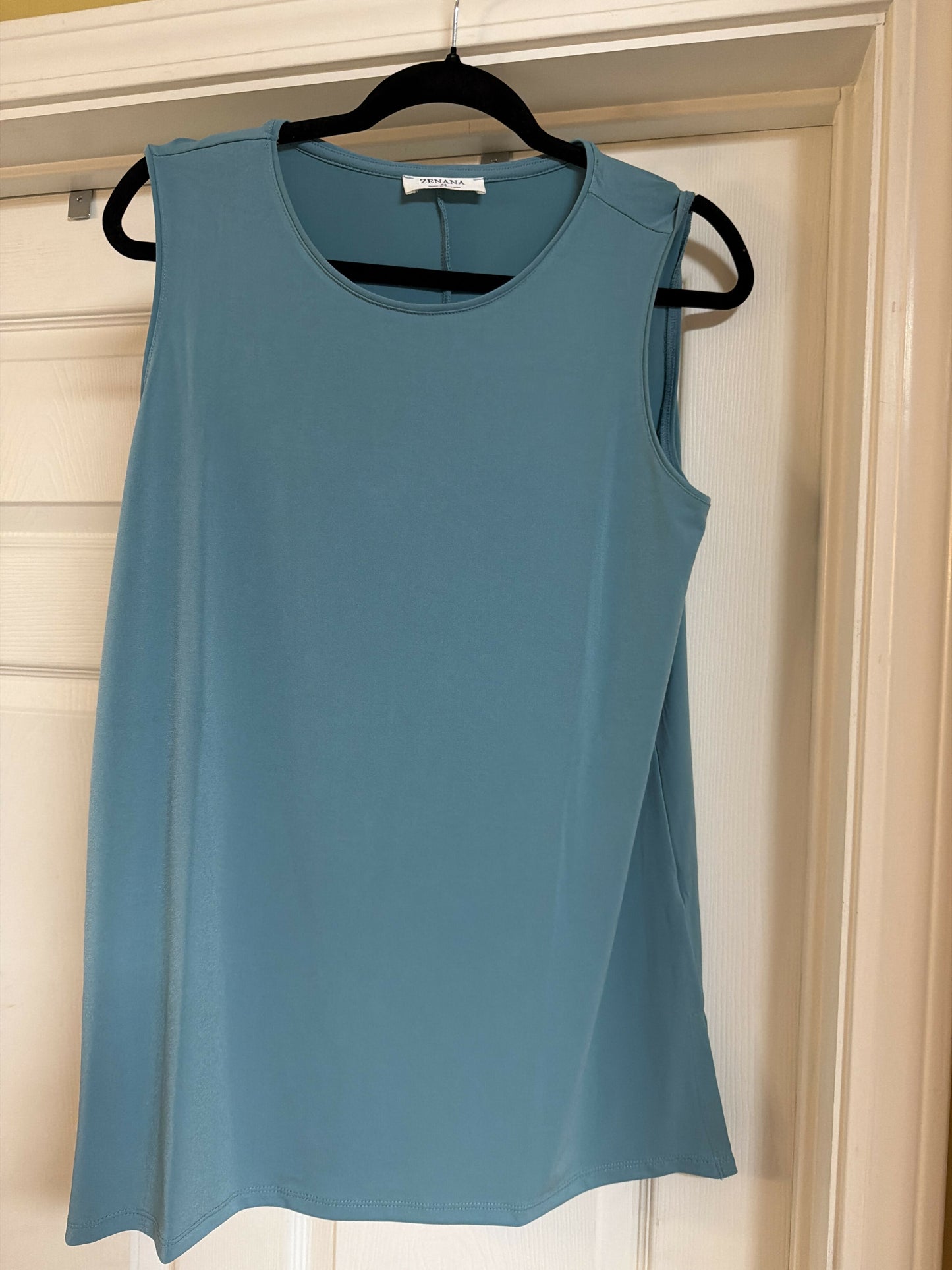 Blue tank size med