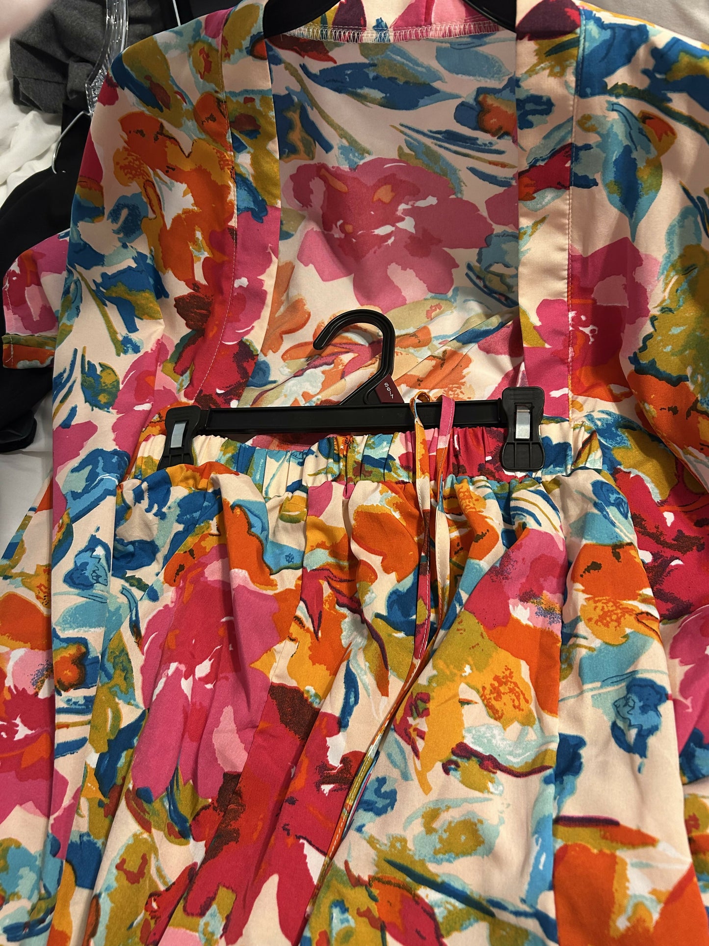 Colorful floral 2 piece