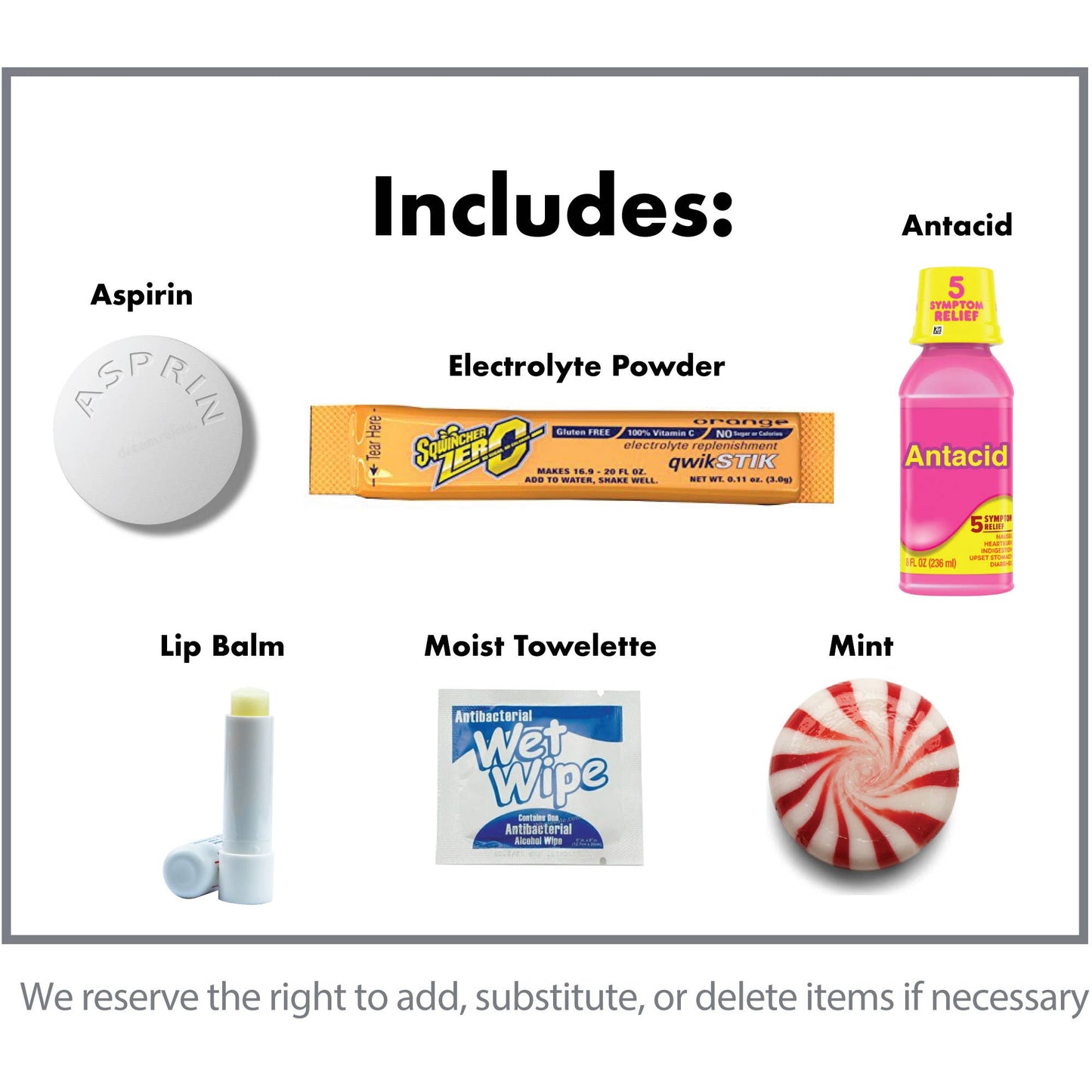 Potty Packs - Hangover Kit: Your Post-Celebration Recovery Essential