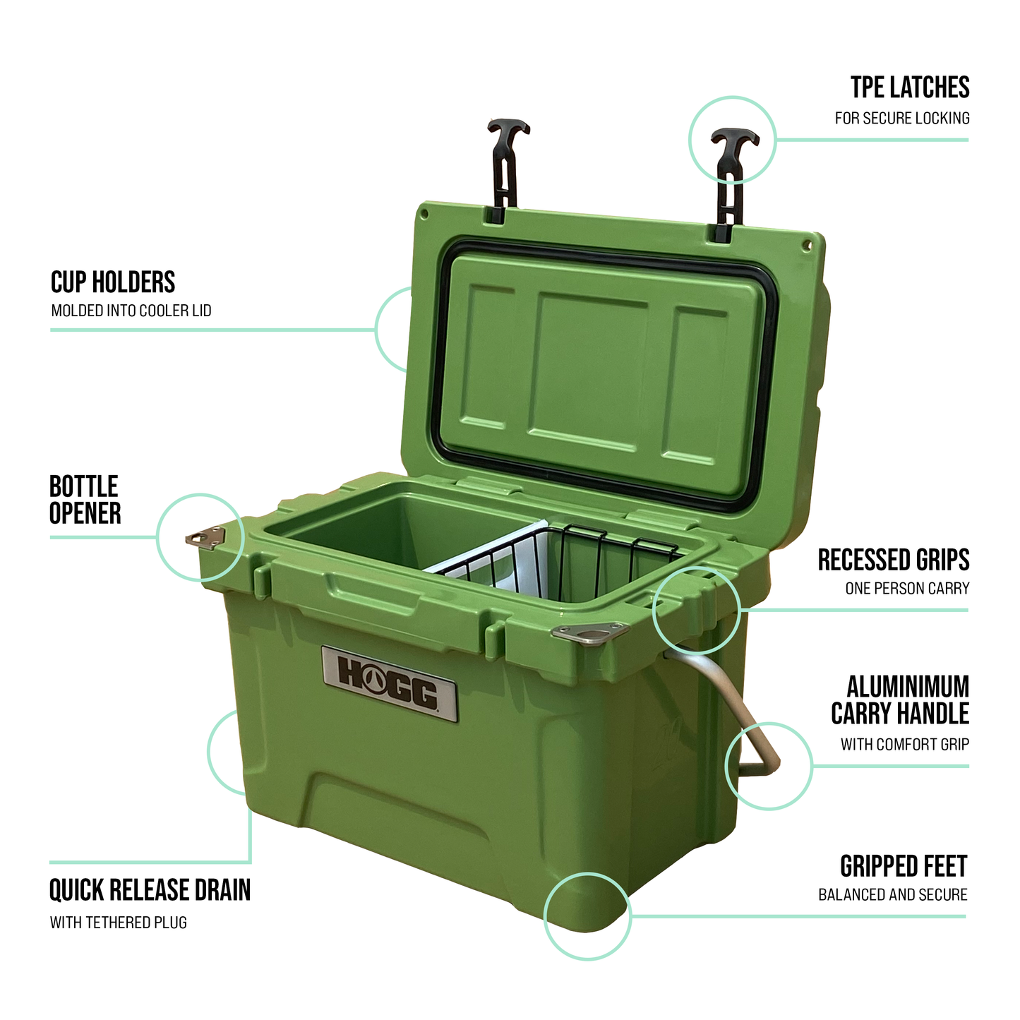 Hogg Outfitters - 20QT COOLER