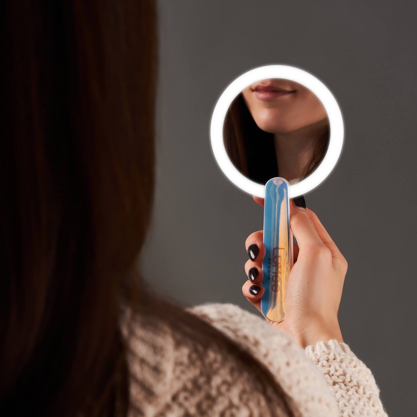Case-Mate - Light Up Handheld Mirror (Iridescent) - Makeup Mirrors