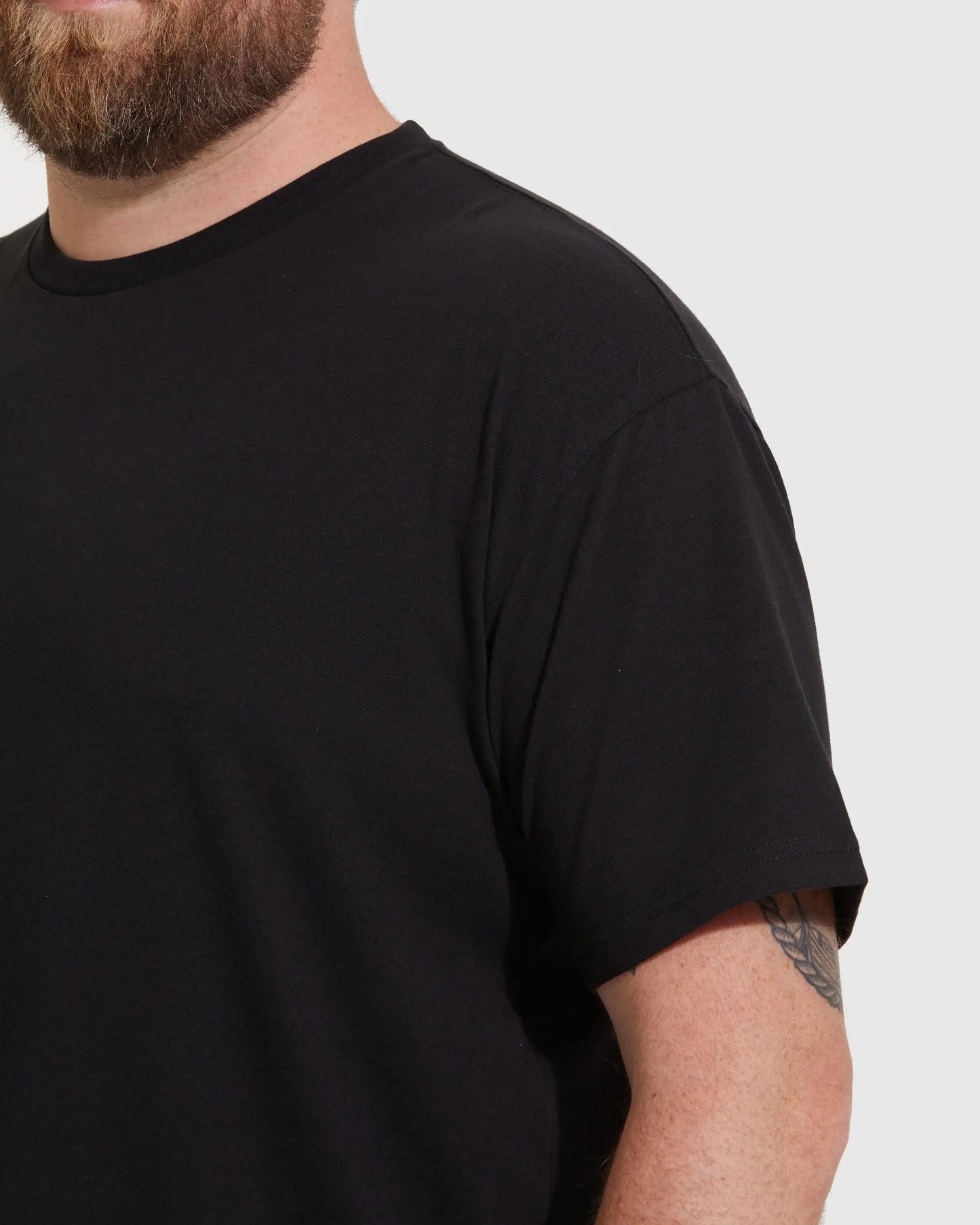 True Classic - Short Sleeve T-Shirt | Crew Neck | Black