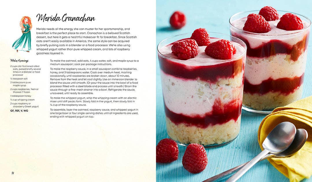 Disney Princess: Healthy Treats Cookbook