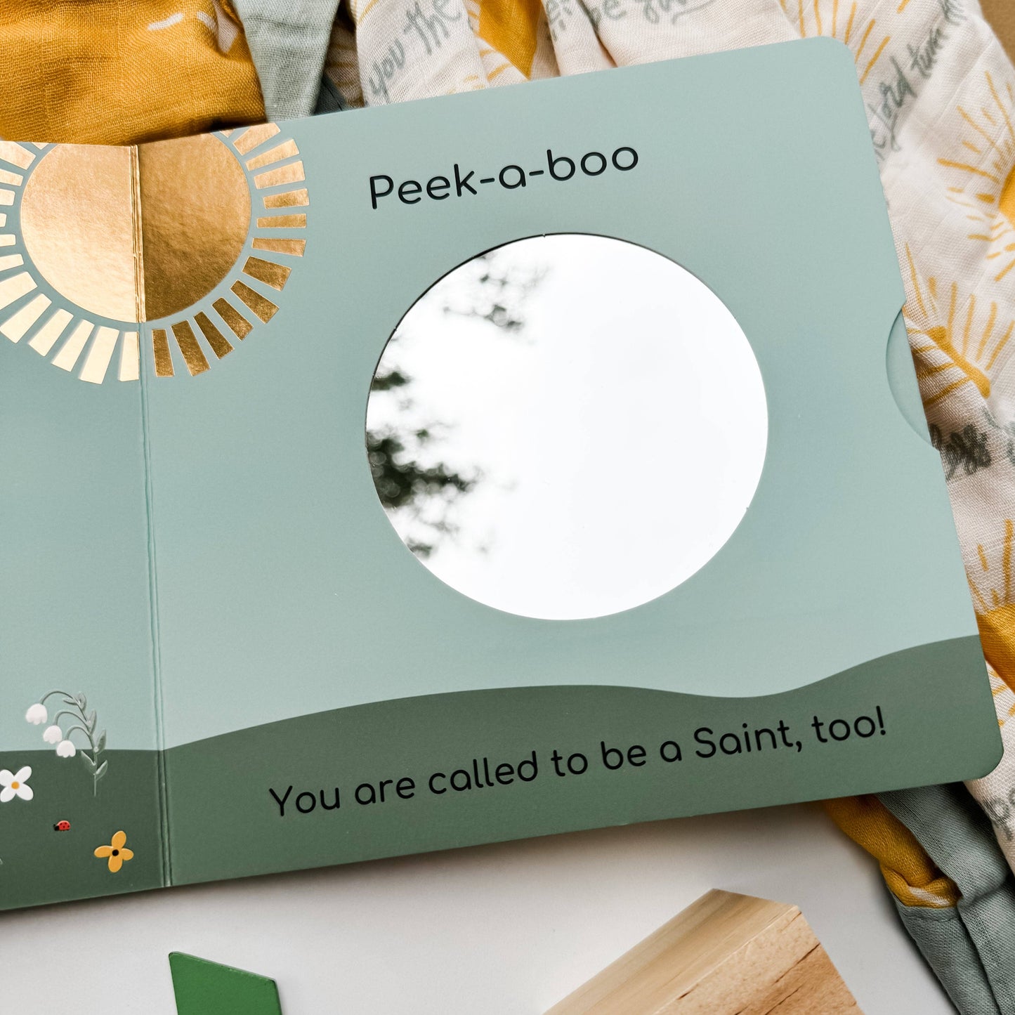 The Little Rose Shop - Peek-a-boo Saints Catholic Board Book