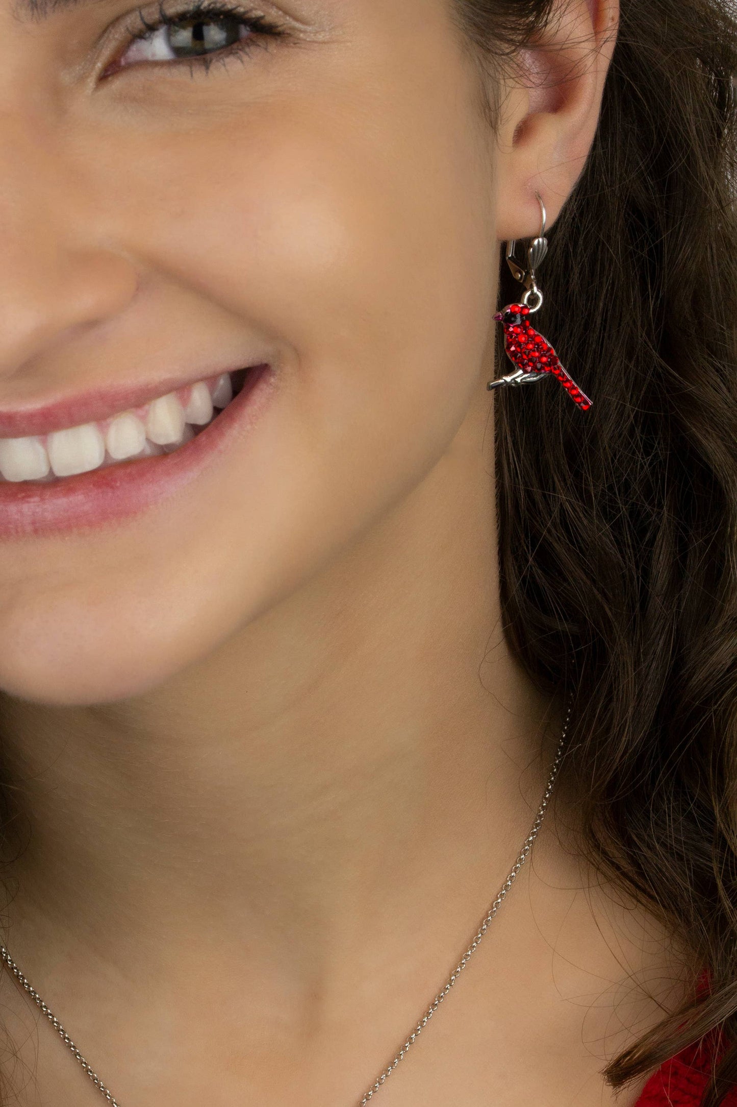 Anne Koplik Designs, Inc. - Anastasia Crystal Cardinal Earrings