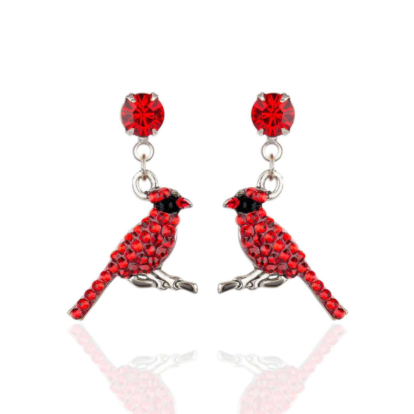 Anne Koplik Designs, Inc. - Anastasia Crystal Cardinal Earrings