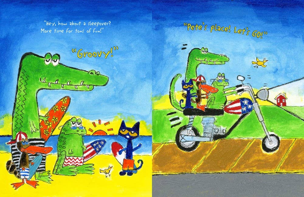 HarperCollins - Pete the Cat and the Bedtime Blues : James Dean