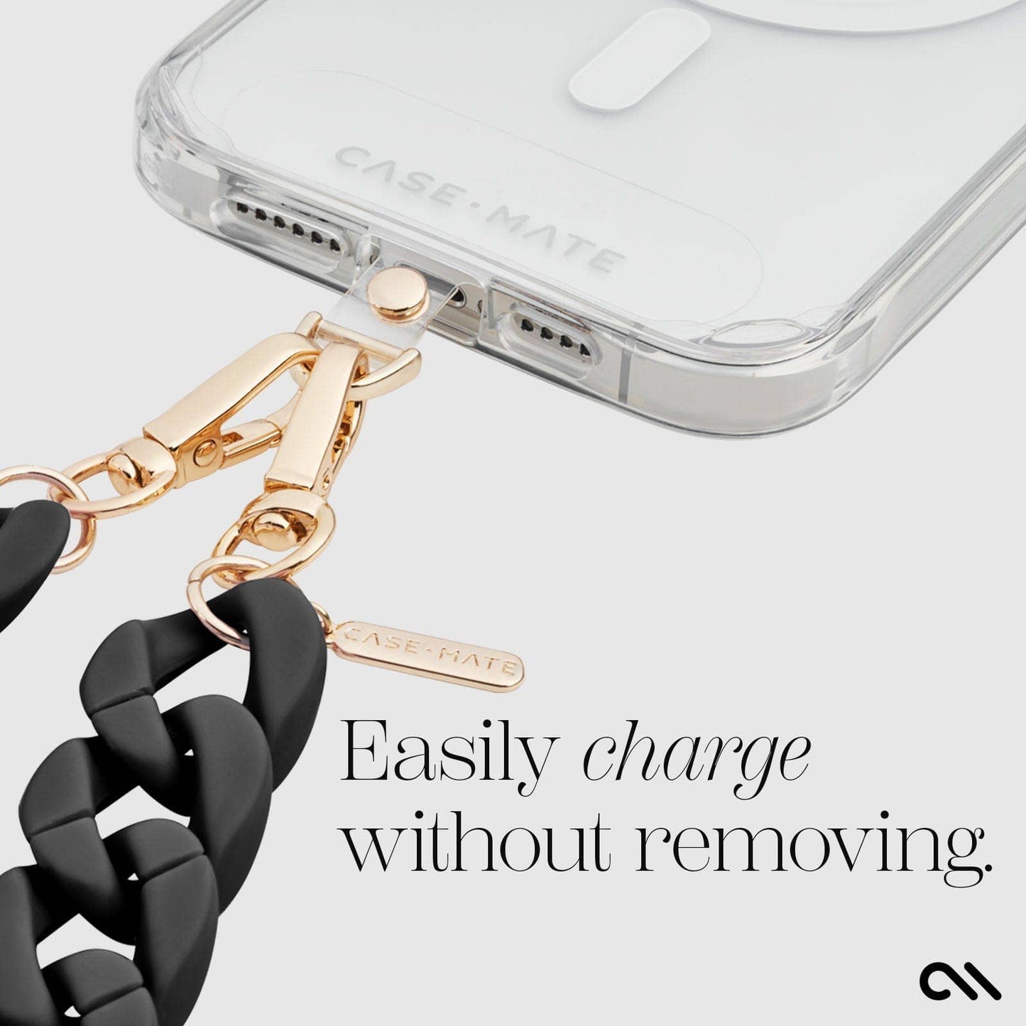 Case-Mate - Black Chain Phone Crossbody