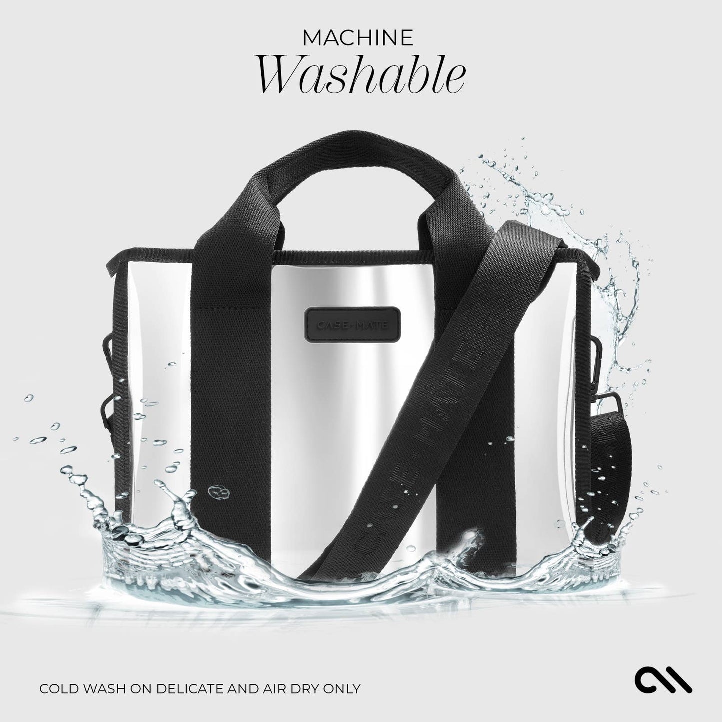 Case-Mate - Case-Mate Silver Chrome Mini Tote Bag