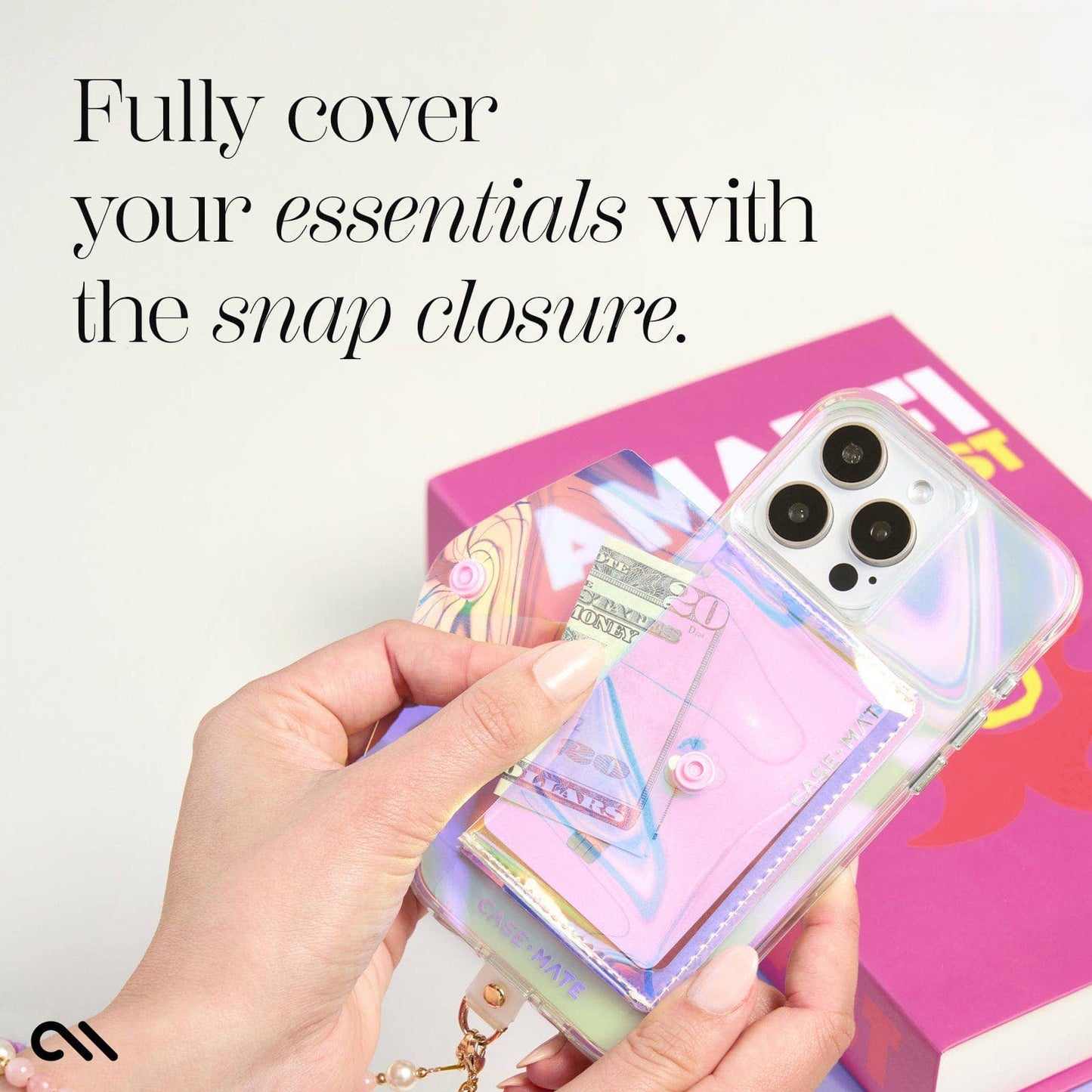 Case-Mate - Soap Bubble™ MagSafe Snap Wallet