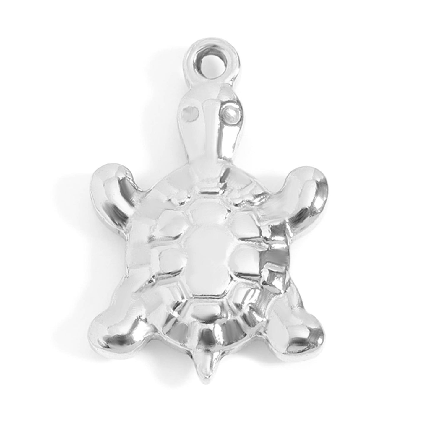 WJW - 18K Gold PVD Stainless Steel Sea Turtle Charm