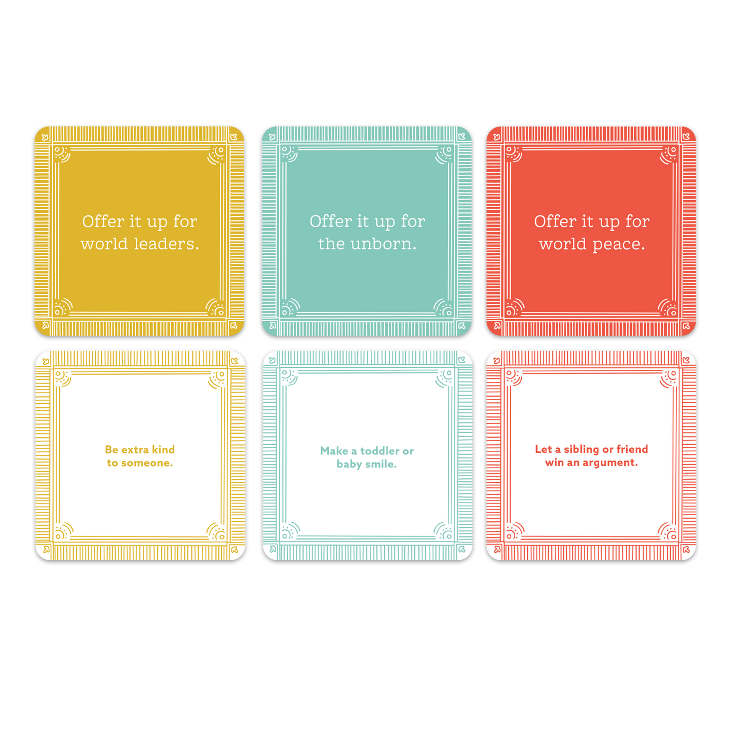 Catholic Family Crate® - St. Thérèse of Lisieux Little Way Inspiration Cards