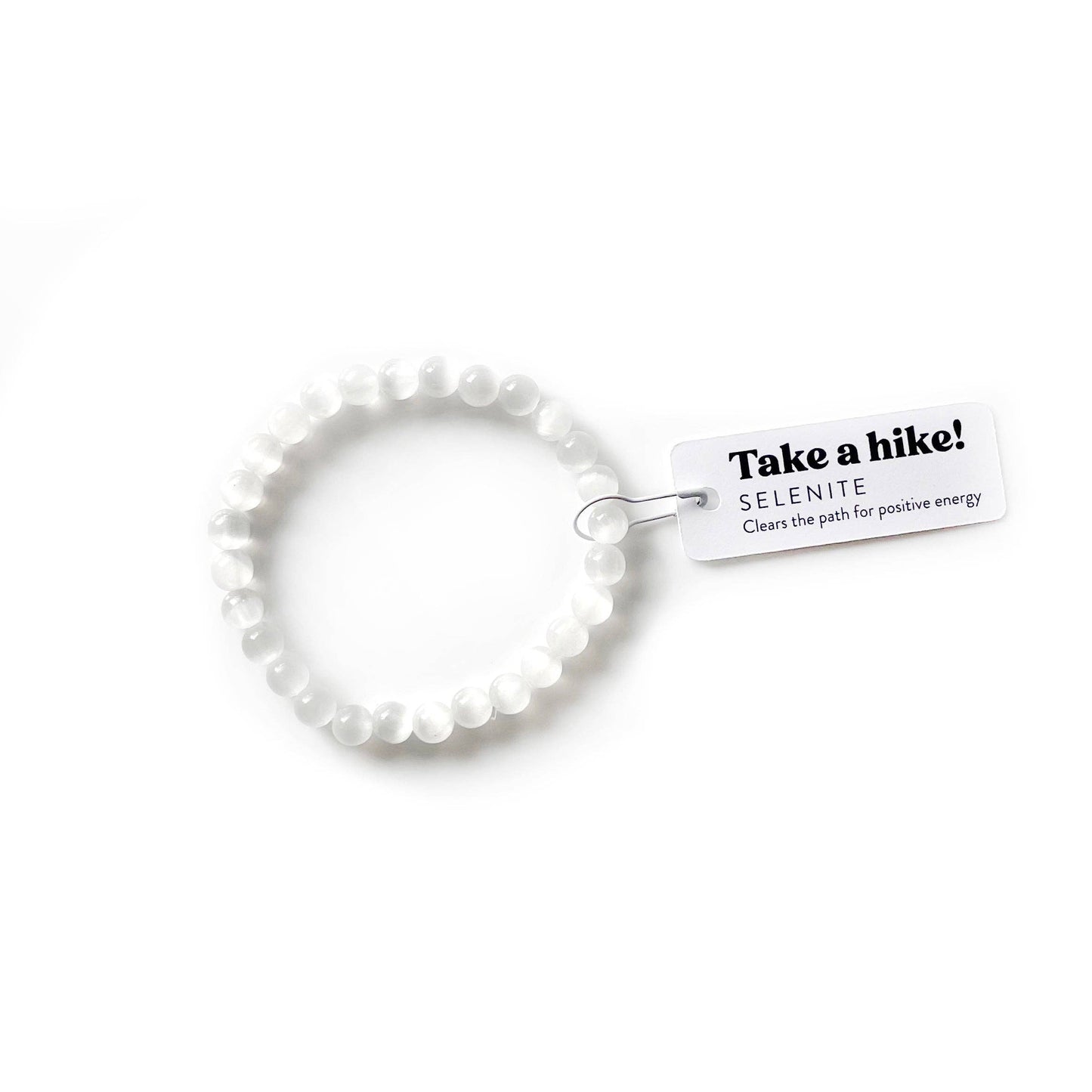 Take a Hike! Selenite Bracelet