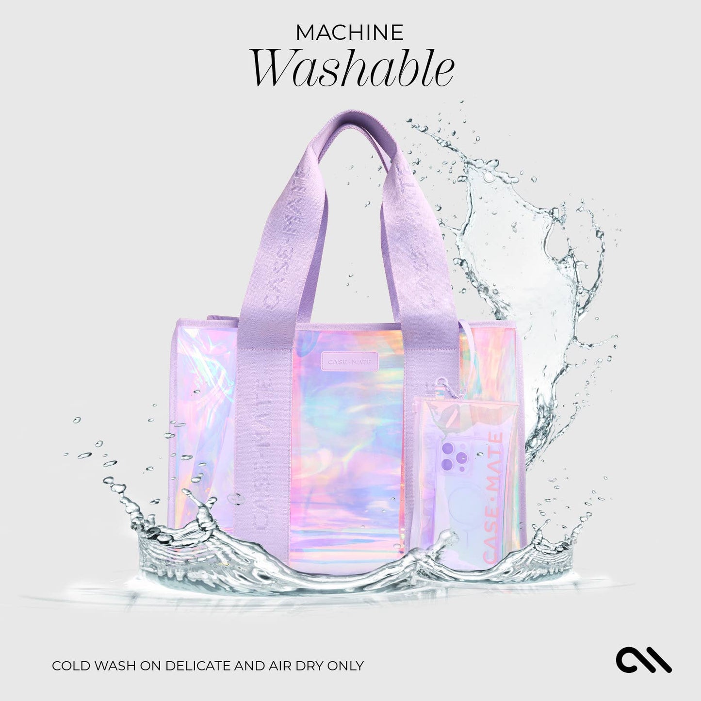 Case-Mate - Case-Mate Soap Bubble Beach Tote Shoulder Bag - Iridescent
