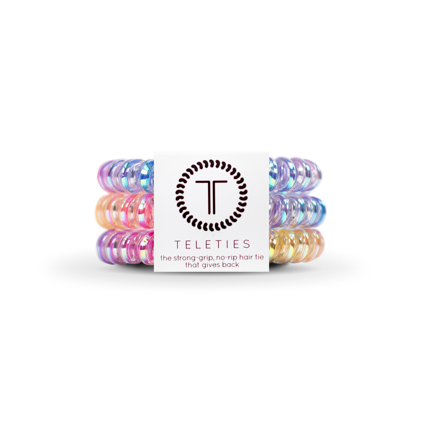 TELETIES - Spiral Hair Coils | Small | Eat Glitter for Breakfast