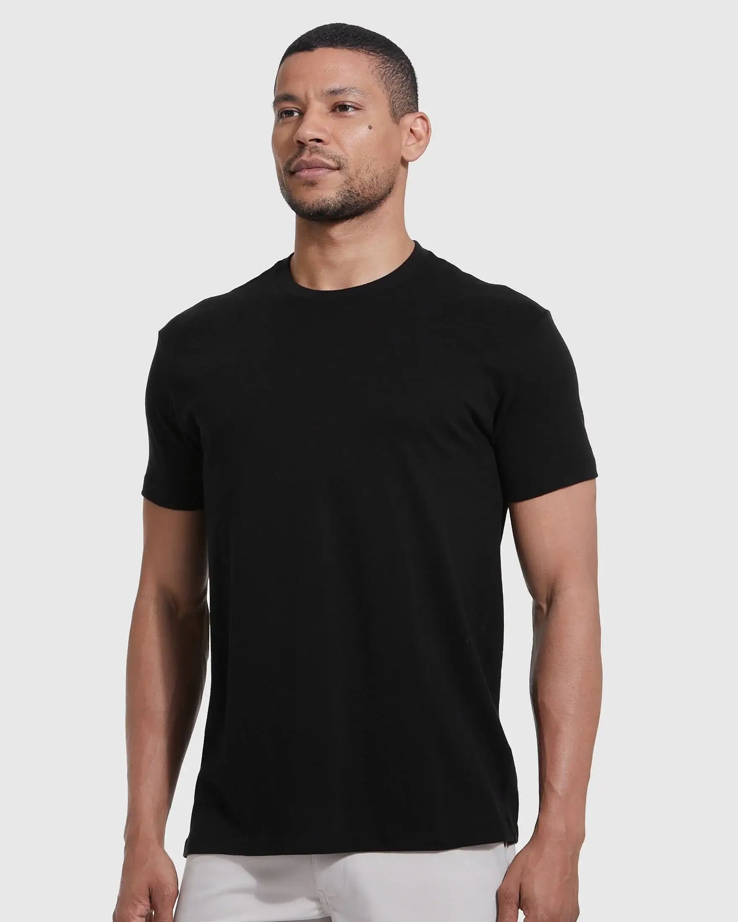 True Classic - Short Sleeve T-Shirt | Crew Neck | Black
