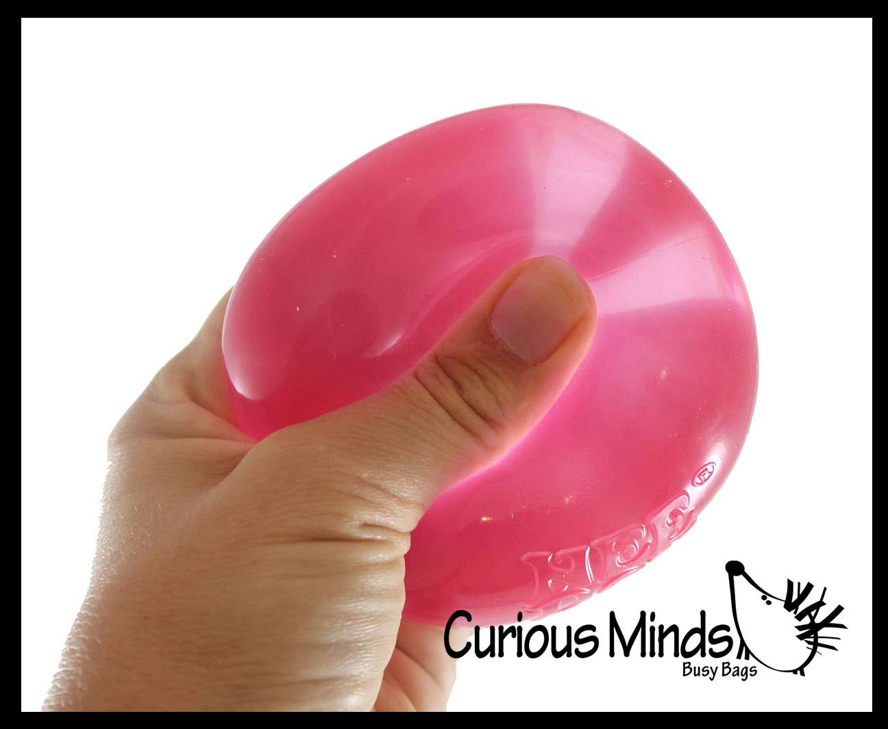 Curious Minds Toys - 1 Nee Doh Nice Cube Ice Sugar Ball - Thick Glue/Gel Stretch