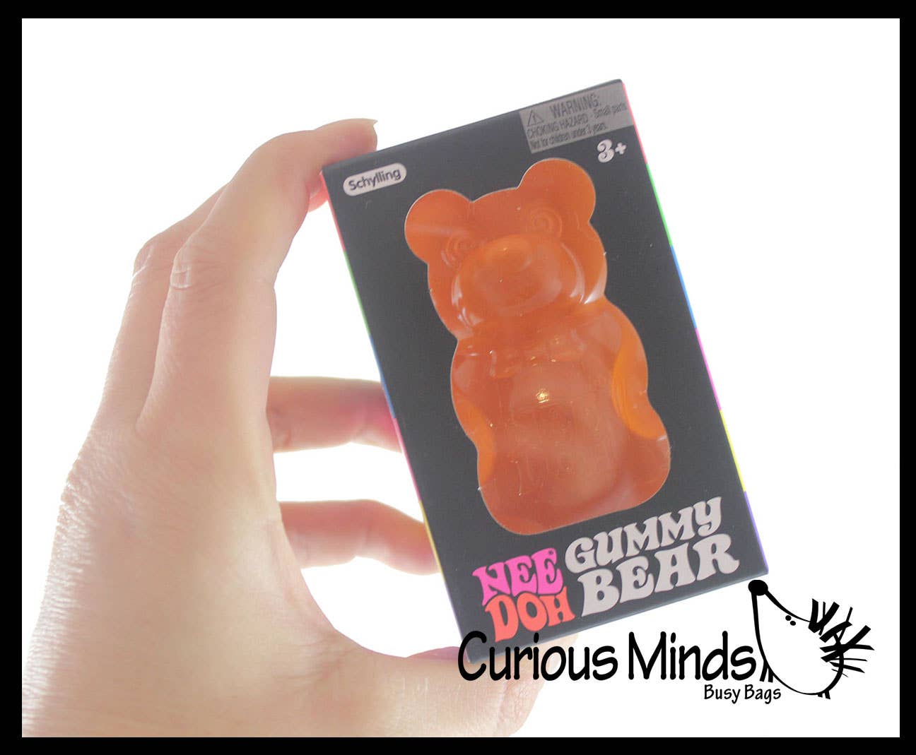 Curious Minds Toys - Nee-Doh Gummy Bear Stress Ball Needoh