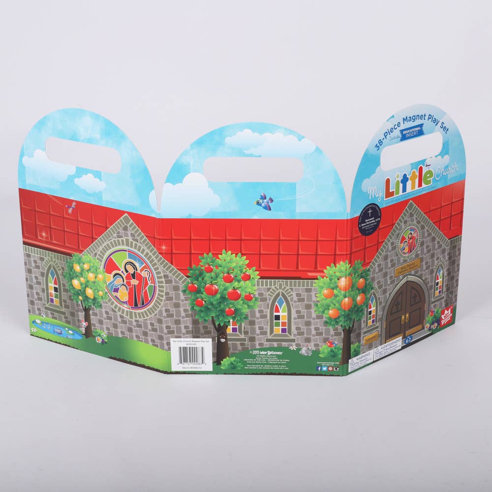 Swanson Christian Products - Toy Playset Magnet My Little Church