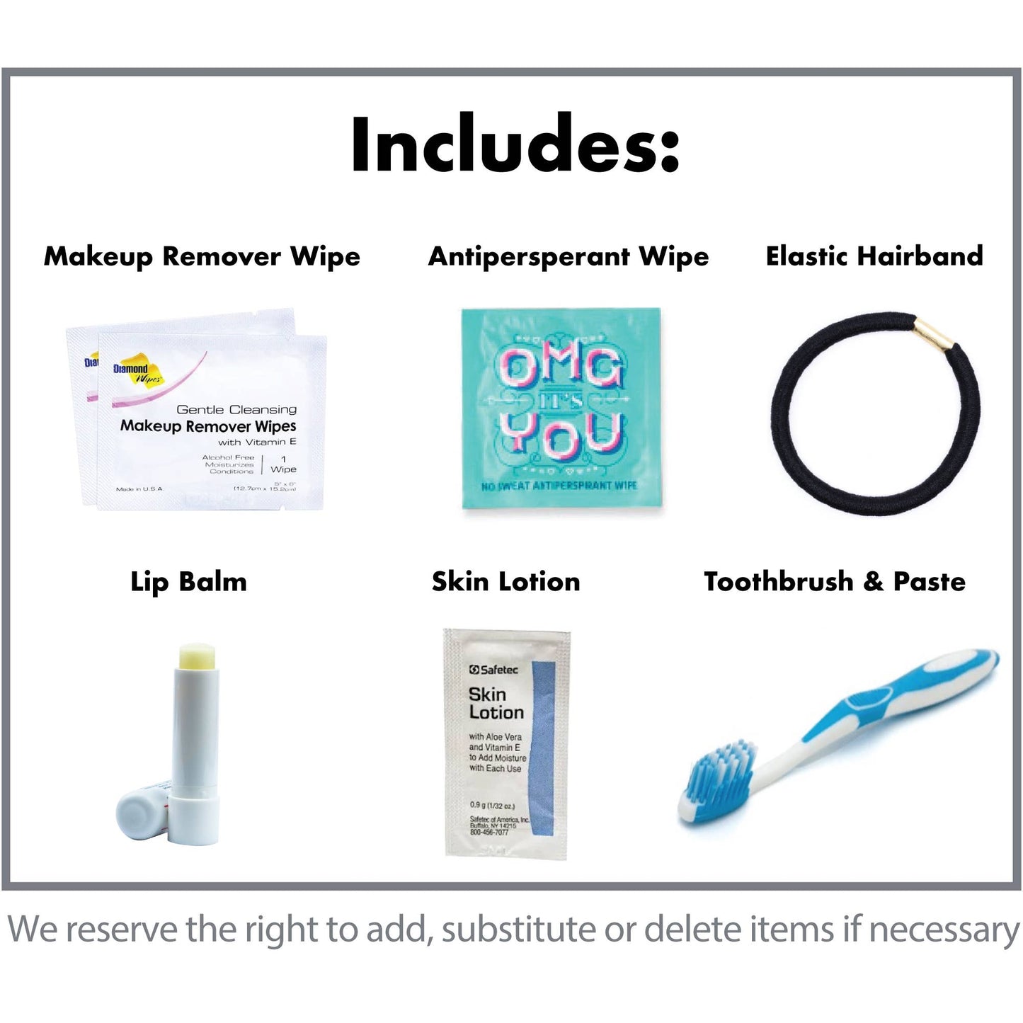 Potty Packs - Sleep-Over Pack: Your Essential Overnight Beauty Kit