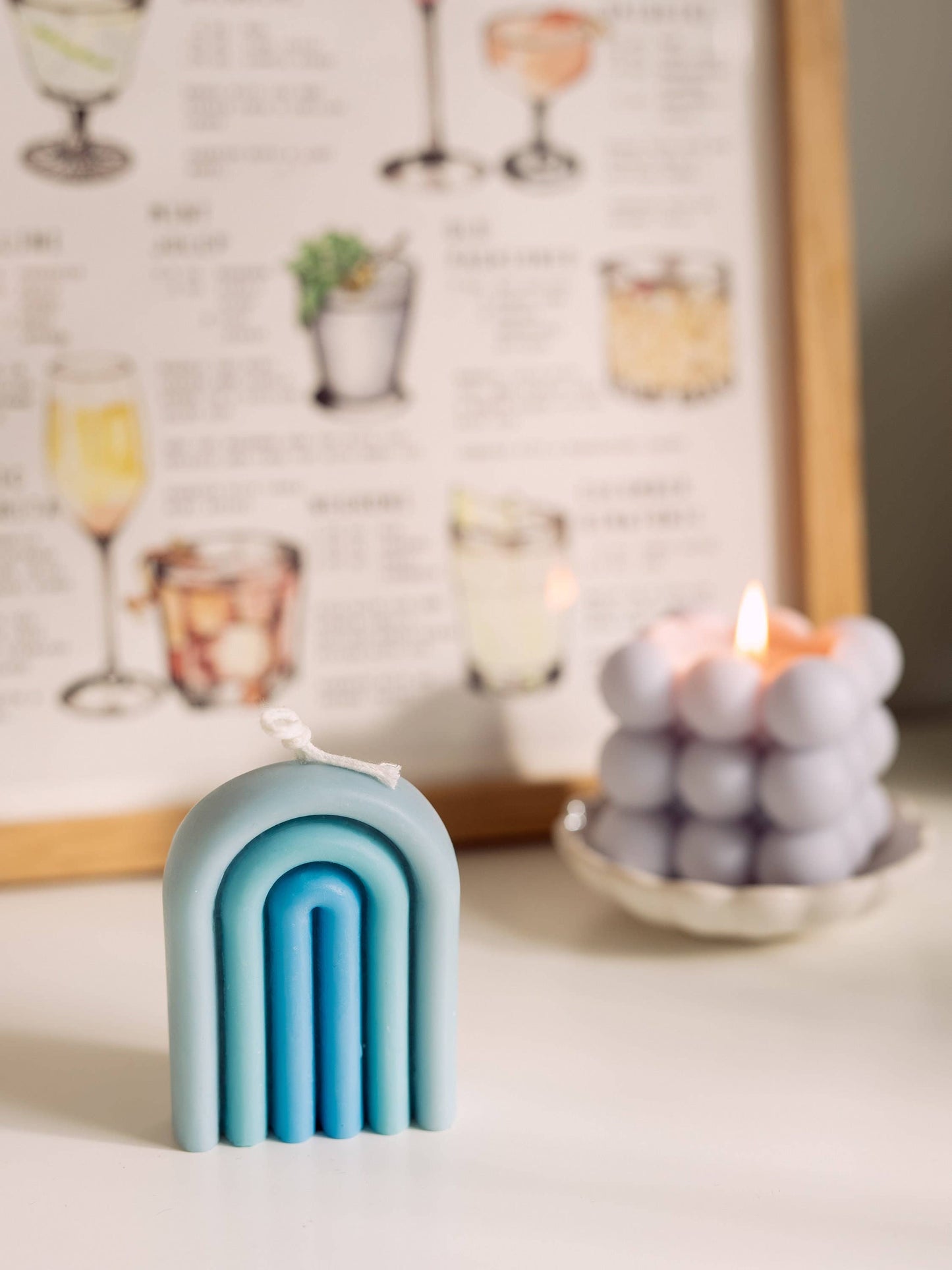 Scented Arch Rainbow Candles | Natural Soy Wax