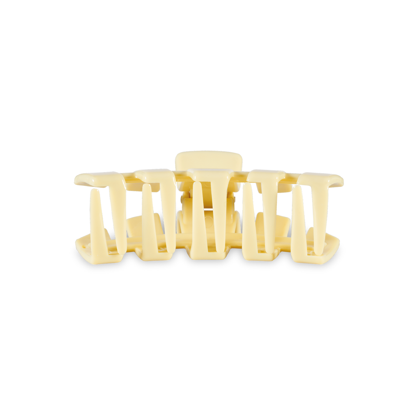 TELETIES - Classic Hair Clip | Small | Butter Yellow