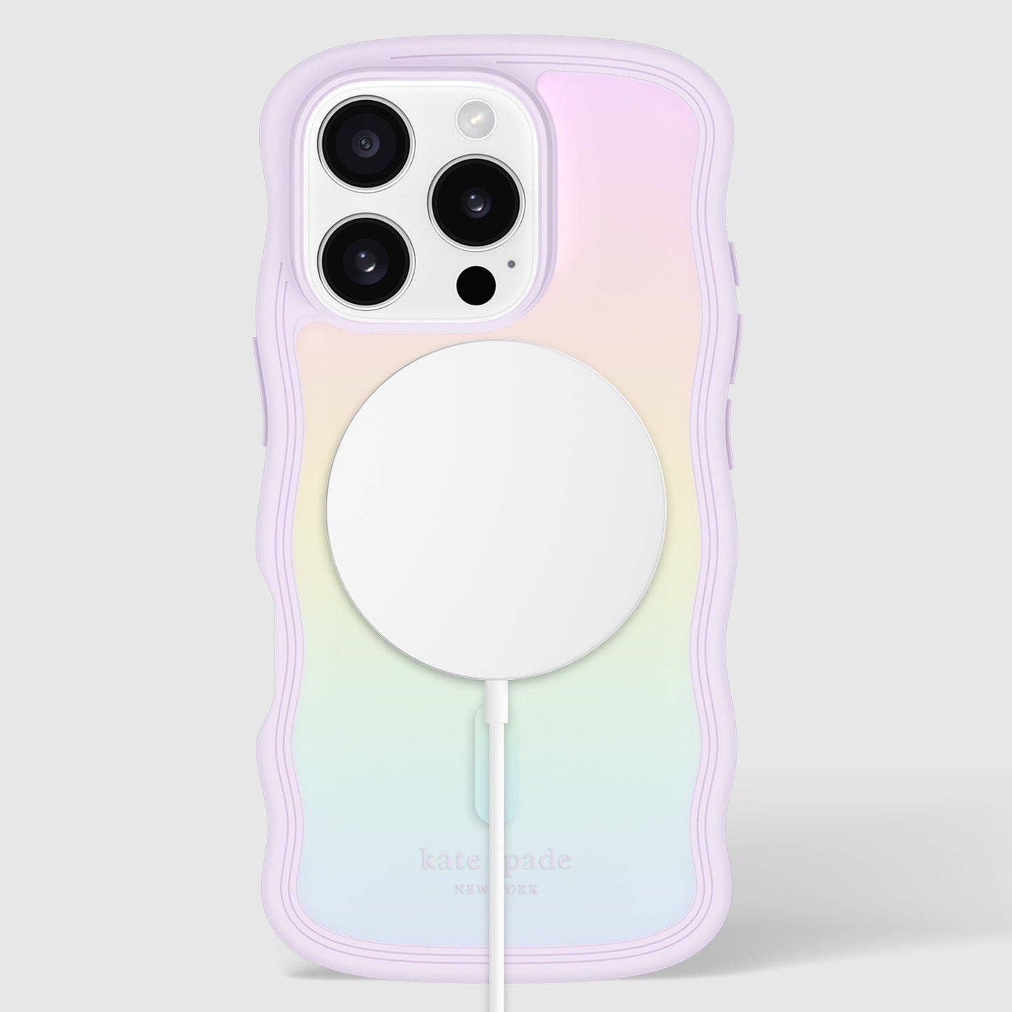 Case-Mate - Kate spade new york iPhone 16 Pro Wavy Opal Iridescent
