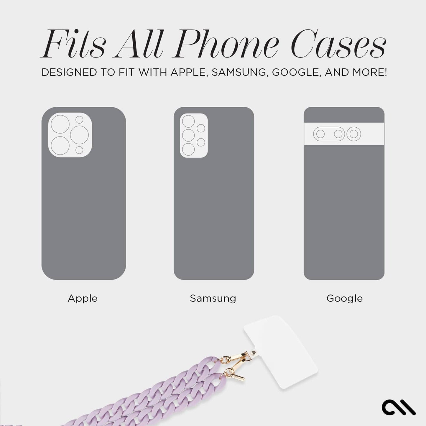 Case-Mate - Lavender Chain Phone Crossbody