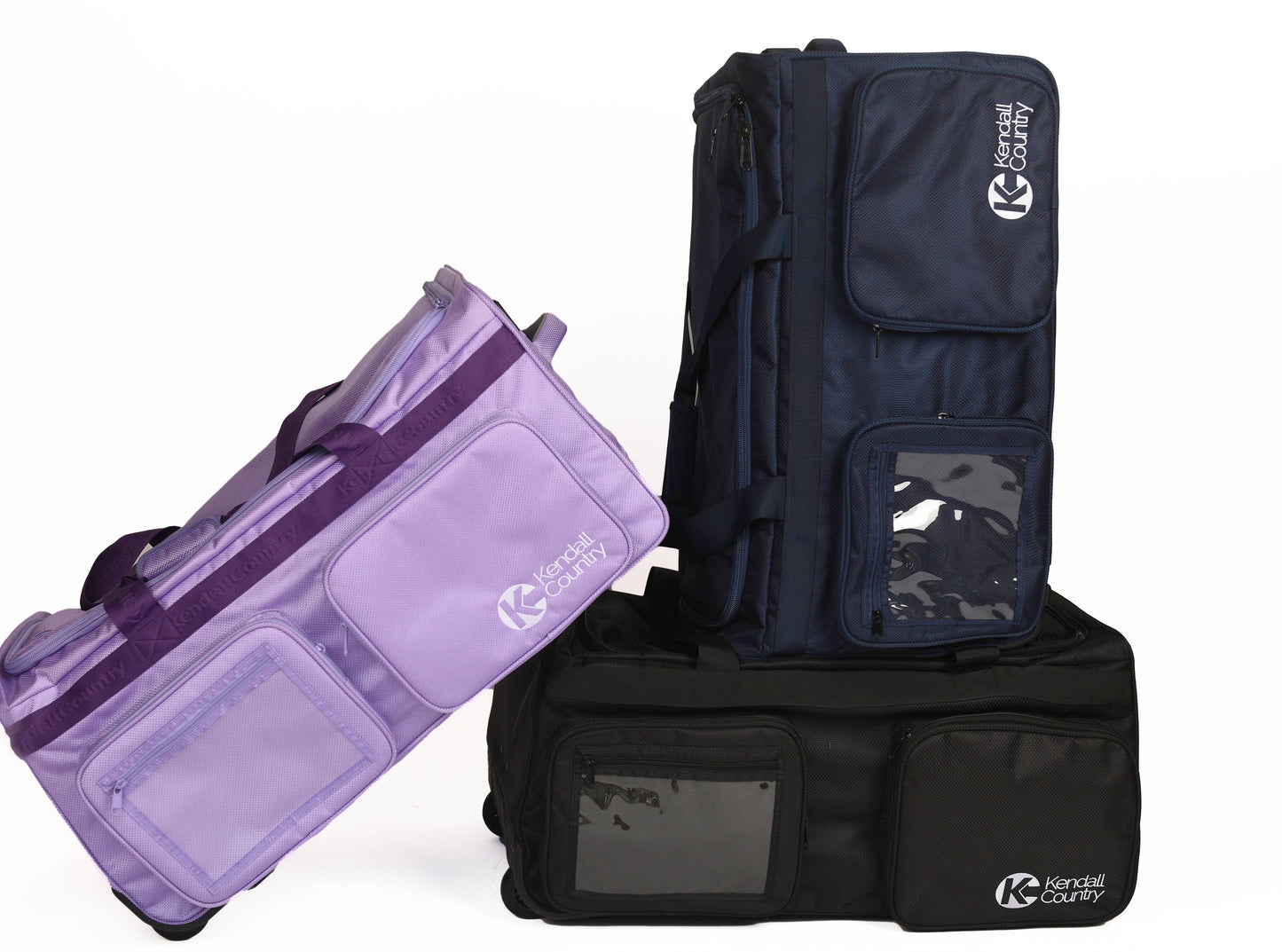 Kendall Country - Collapsible Costume Rolling Dance Bag with Garment Rack -28"