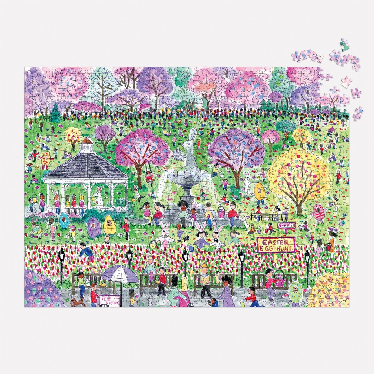 Chronicle Books - Michael Storrings Easter Egg Hunt 1000 Piece Puzzle