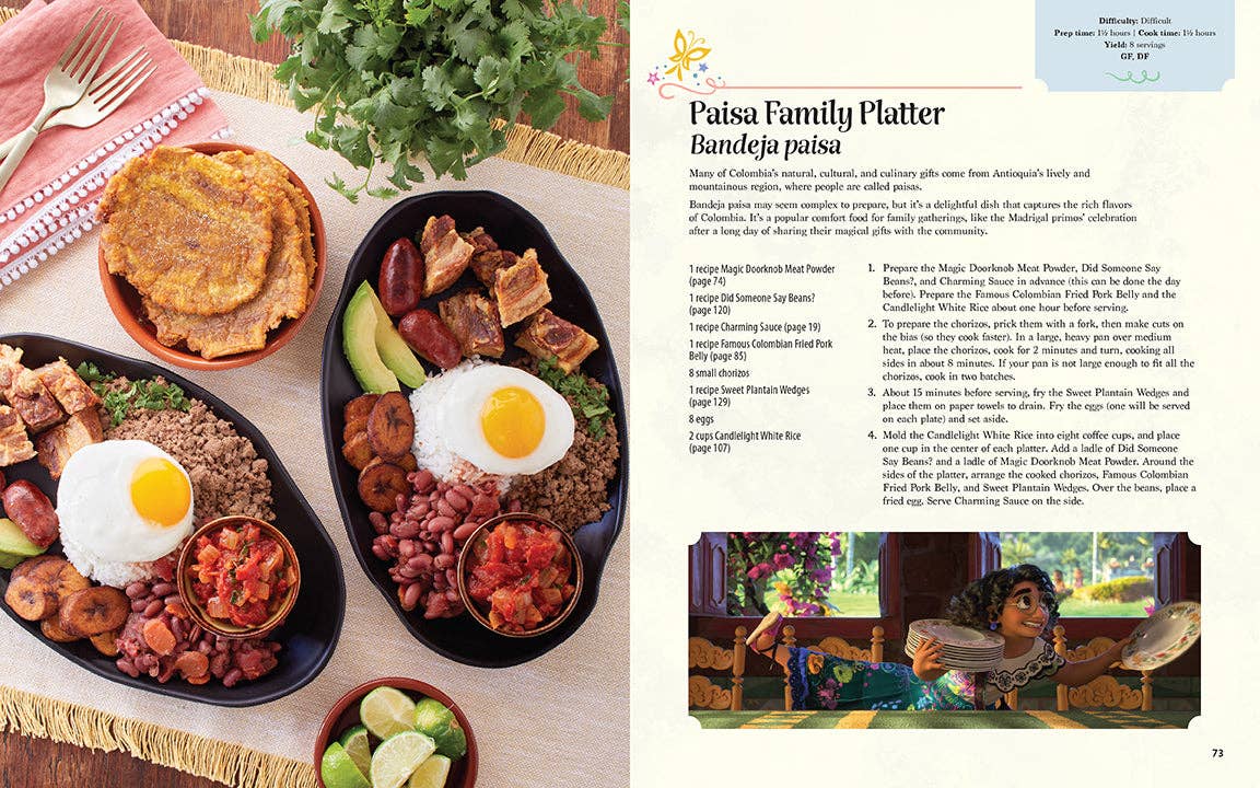Encanto Official Cookbook (Hardcover)