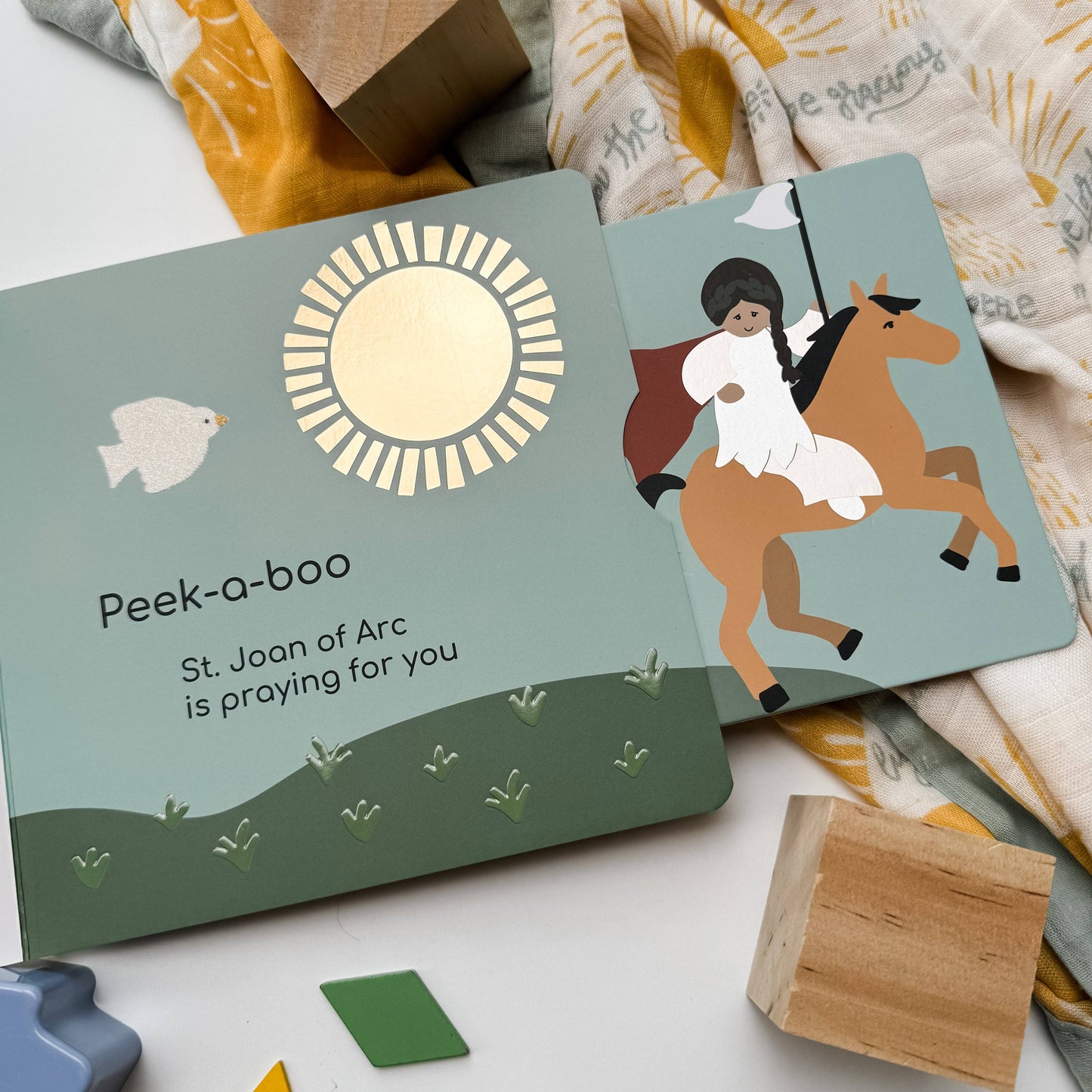 The Little Rose Shop - Peek-a-boo Saints Catholic Board Book