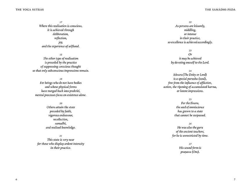 The Yoga Sutras