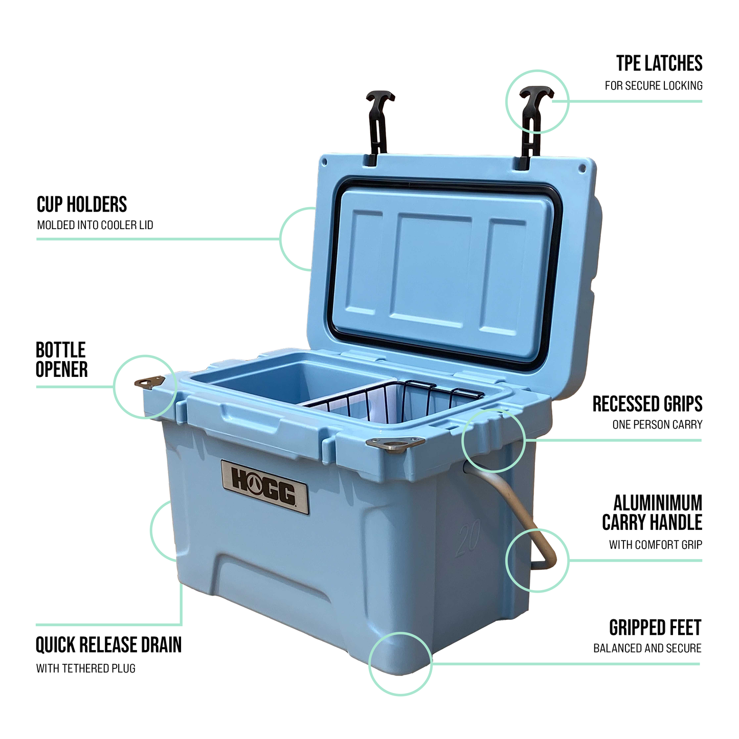 Hogg Outfitters - 20QT COOLER