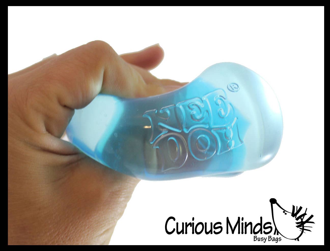 Curious Minds Toys - 1 Nee Doh Nice Cube Ice Sugar Ball - Thick Glue/Gel Stretch