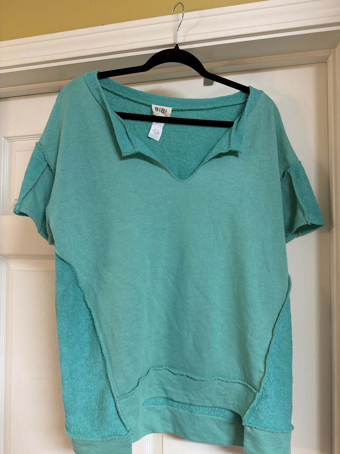 Green shirt size small