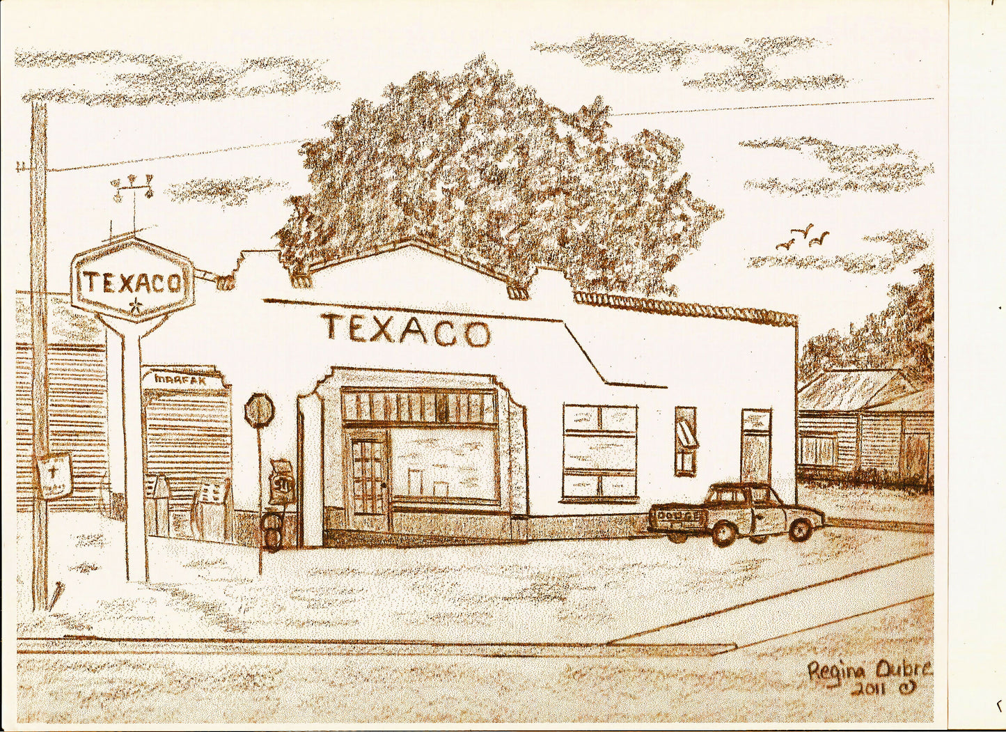 Texaco Service Station