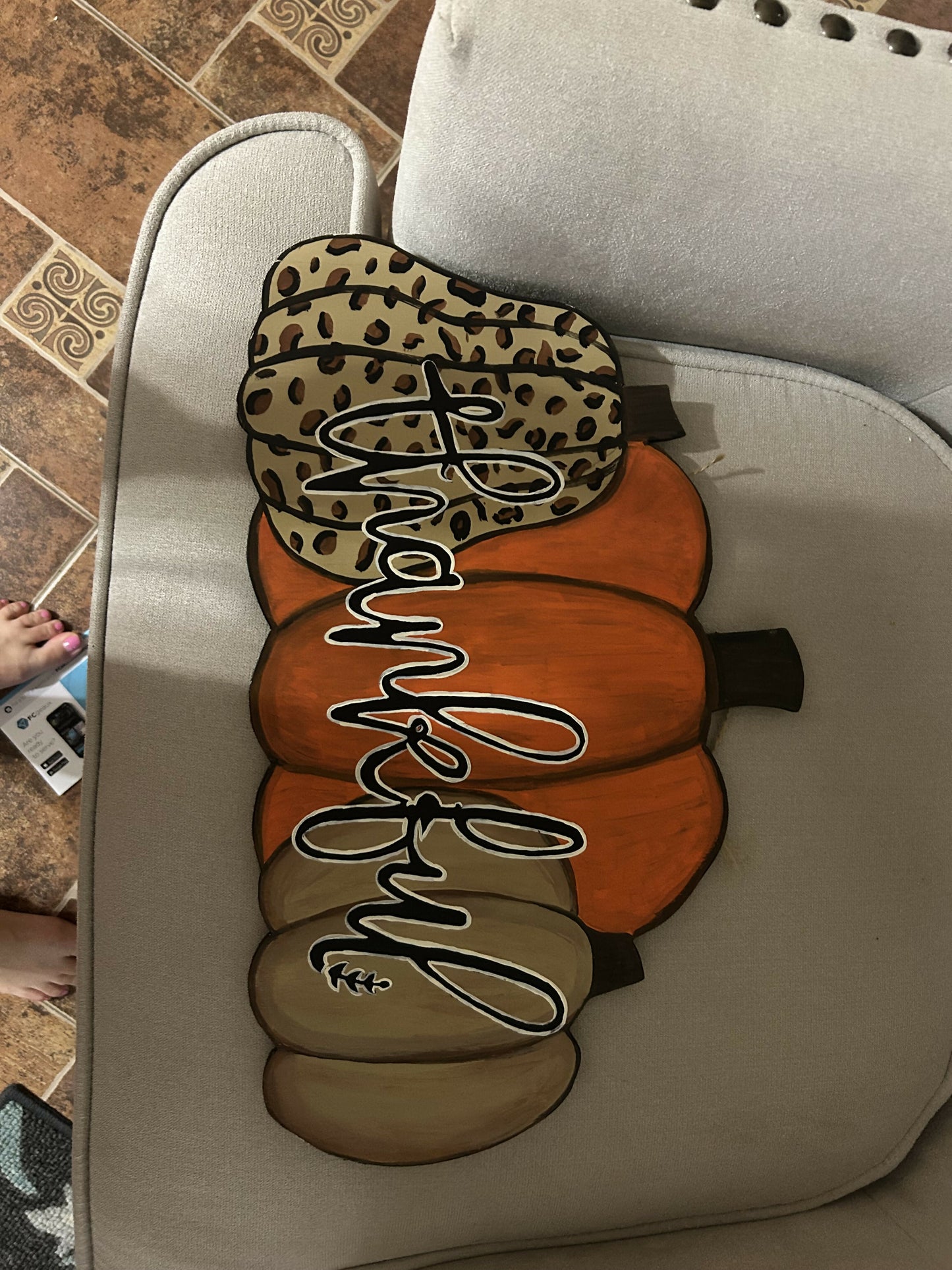 Fall door hanger
