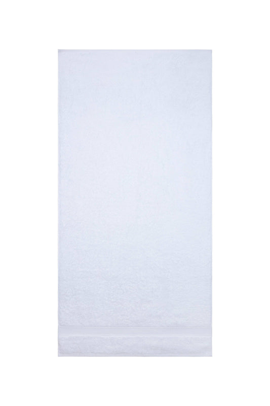 La Hammam - Hotel White Bath Towel Turkish Genuine Cotton - 23" x 46"