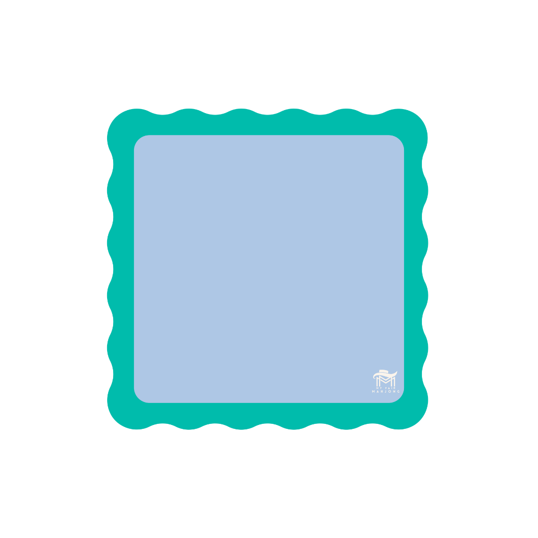 My Fair Mahjong - MINI MAHJONG MAT  |  Color Wave  |  21" x 21"