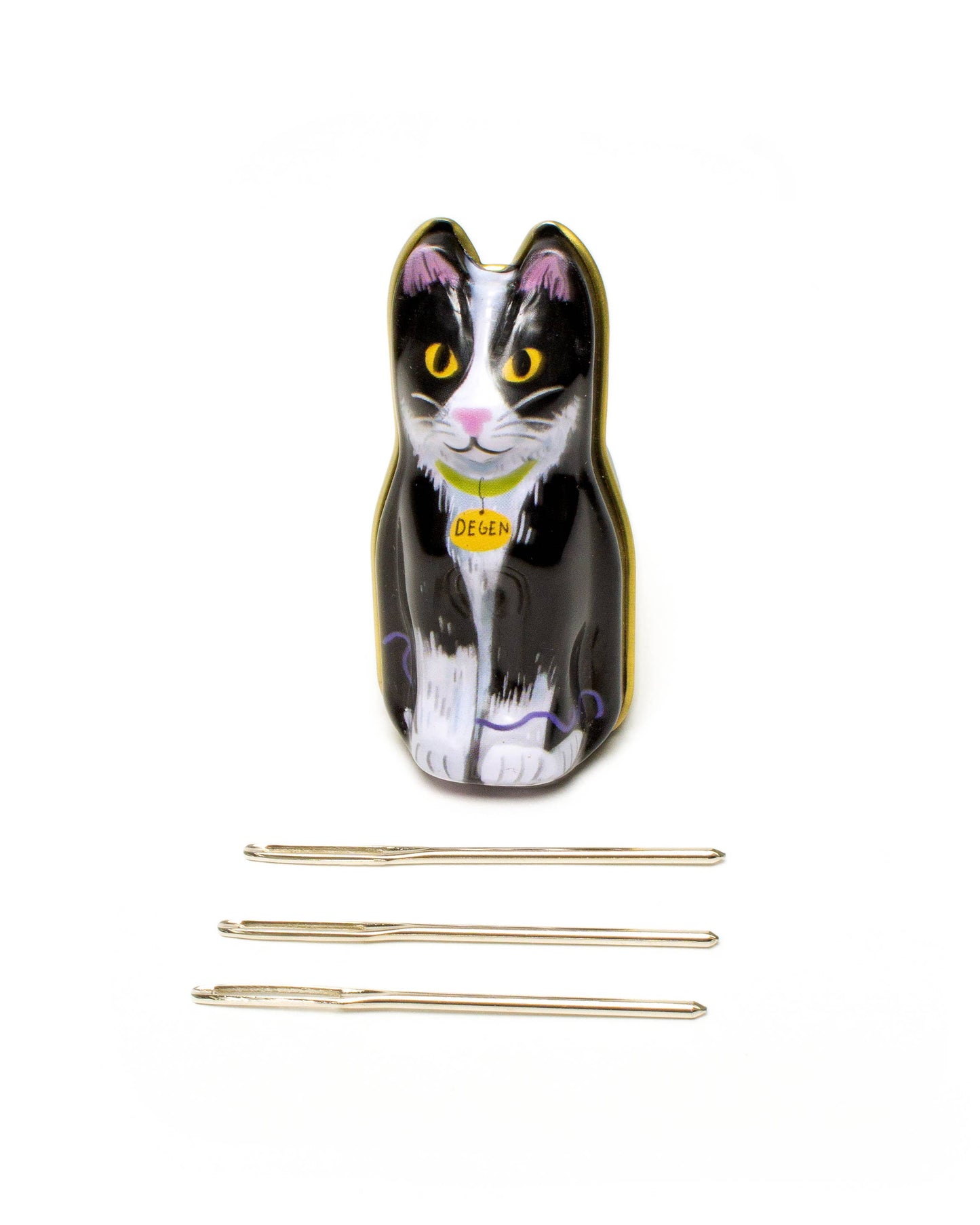 DEGEN - Black Cat Tin - Tapestry Needles