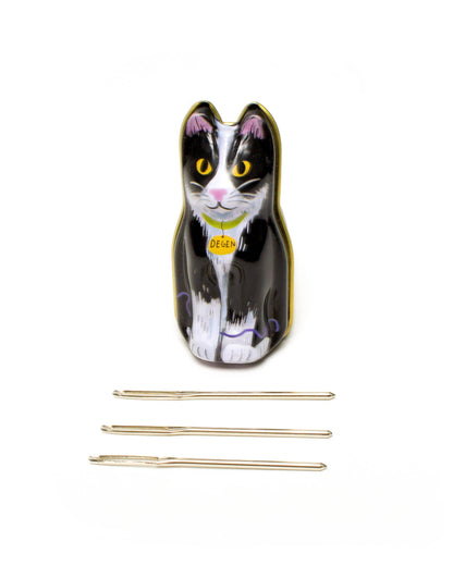 DEGEN - Black Cat Tin - Tapestry Needles