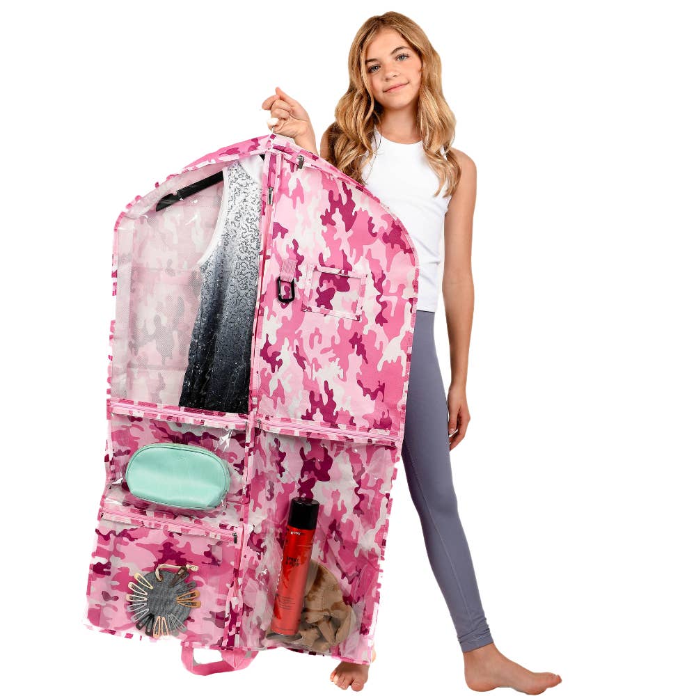 Kendall Country - 40" Garment Bag with pockets for Costumes, Clothing Storage