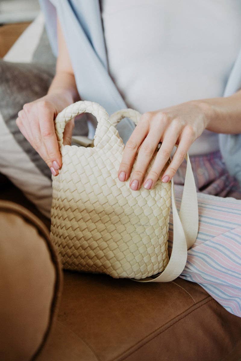 Katydid - Cream Wholesale Bucket Tote Bag